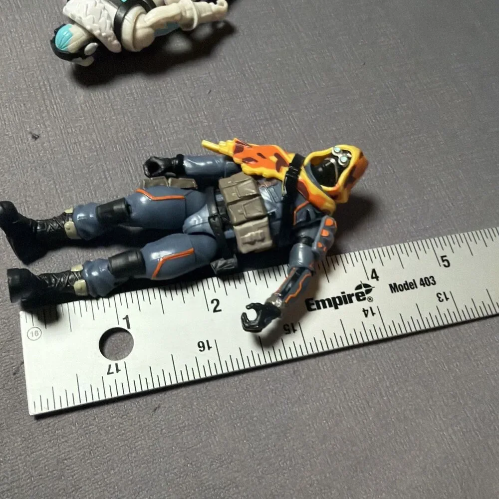 Fortnite Action Figures Lot Of 2 Frostbite and Longshot-M